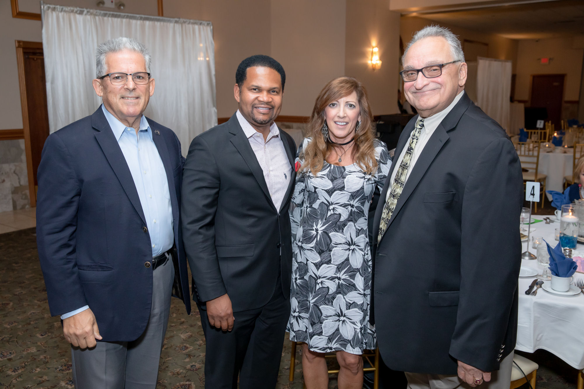 2019 Aurora-John Vranas, Mayor Richard Irvin, Aurora, Illinois, Honoree Illinois State Senator Linda Panagopoulos Holmes, Dr. James Patras