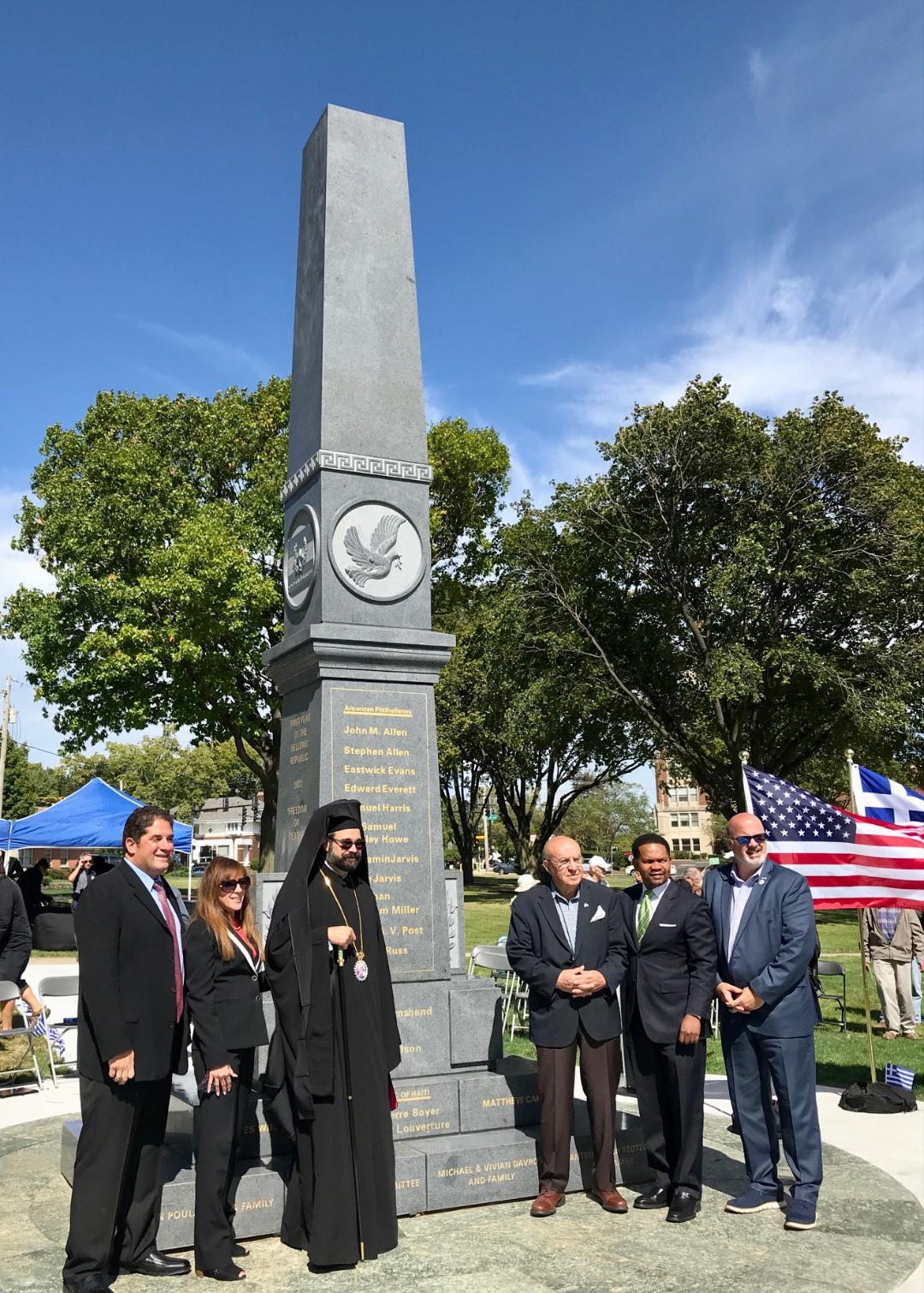 September 25th 2021 monument unveiled in Aurora Illinois