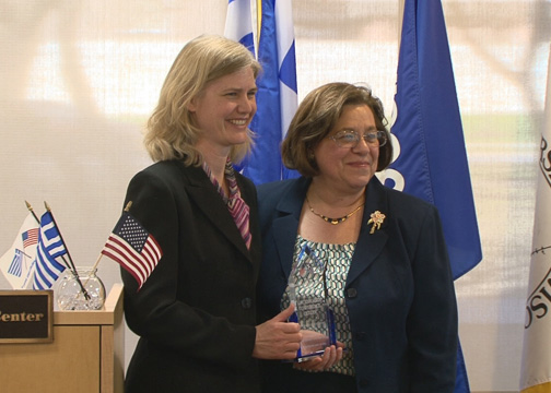 Jenna Graf and Georgia Nikolopoulos, American Philhellenes Society