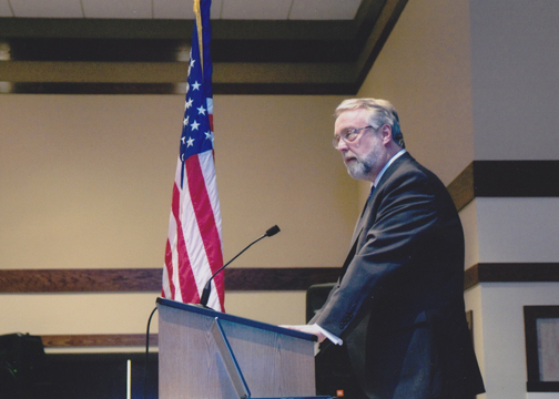 Philhellene Mayor Tom Weisner of Aurora, IL