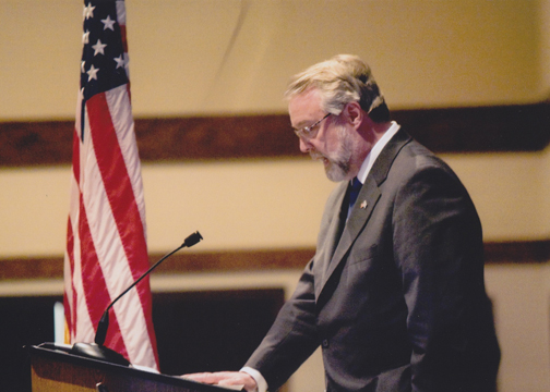 Philhellene Mayor Tom Weisner of Aurora, IL