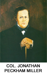 Portrait of Col. Jonathan Peckam Miller